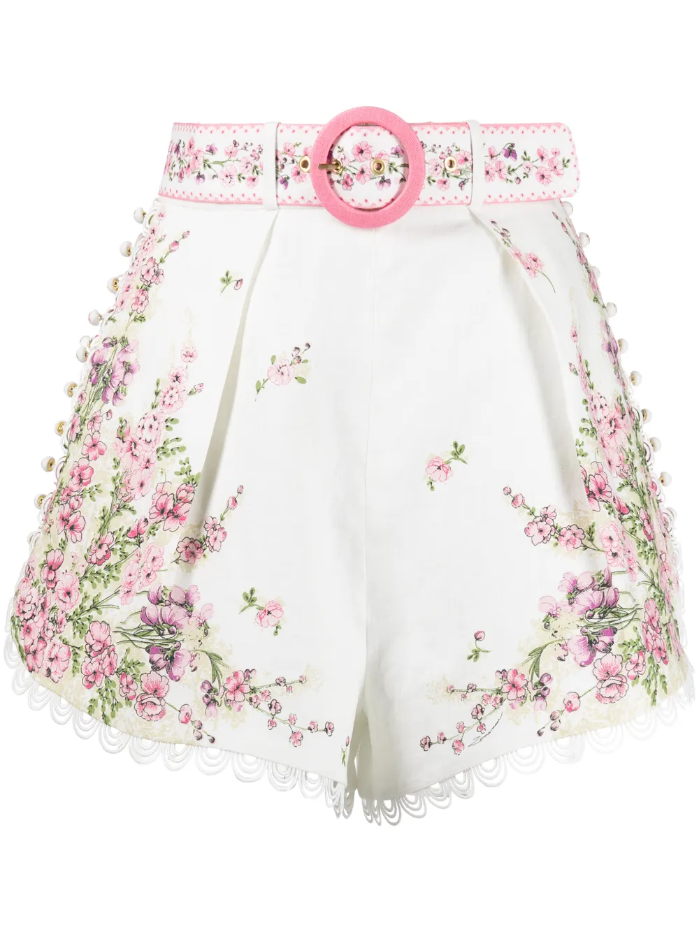 Jude floral-print shorts | ZIMMERMANN 