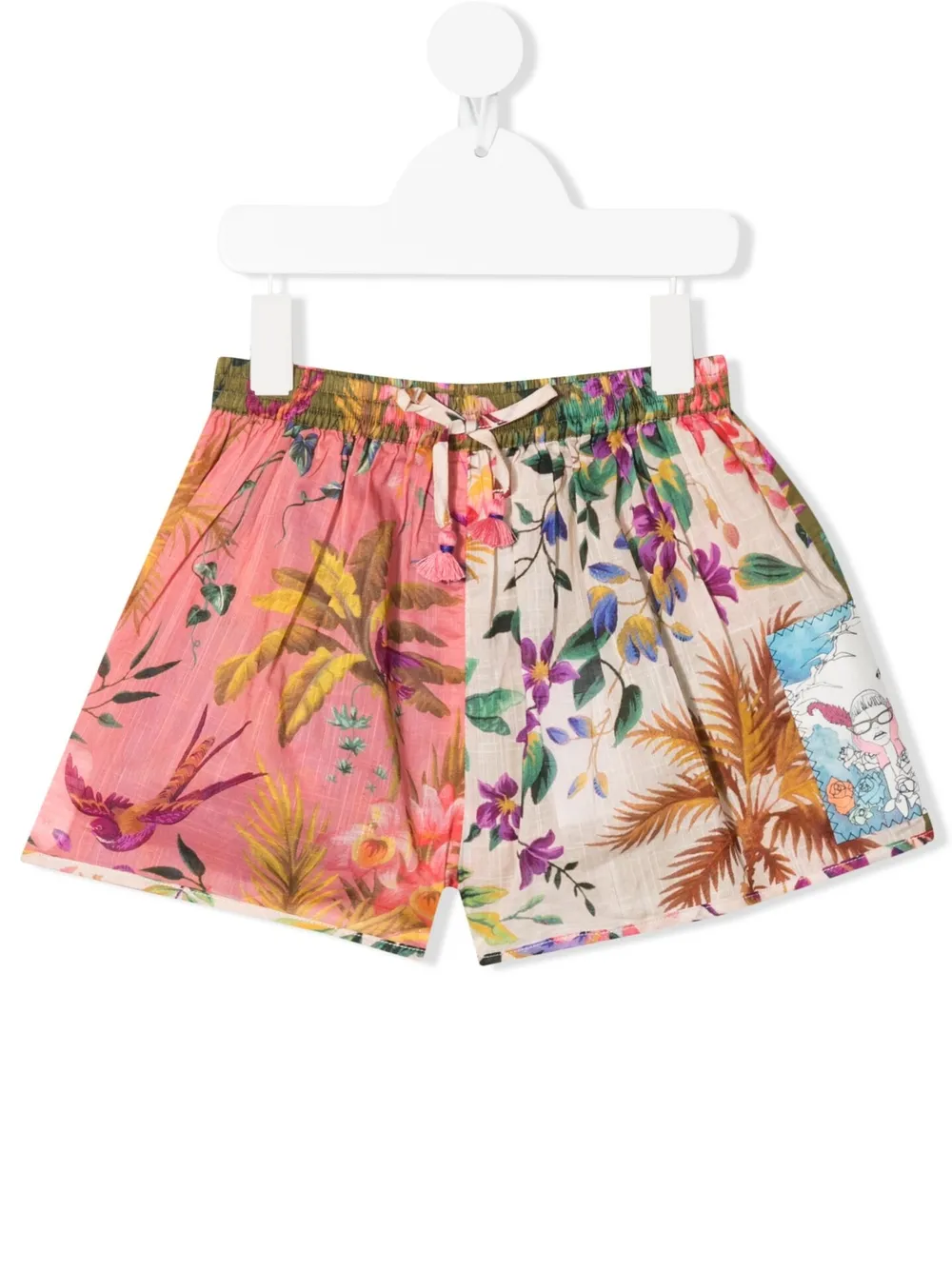 floral printed shorts