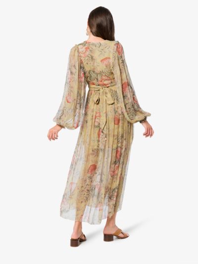 zimmermann melody wrap dress