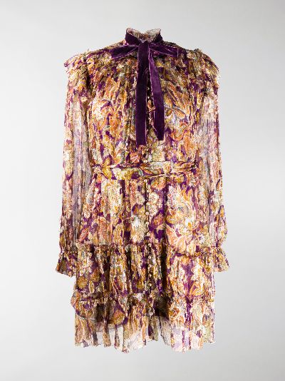 zimmermann purple dress