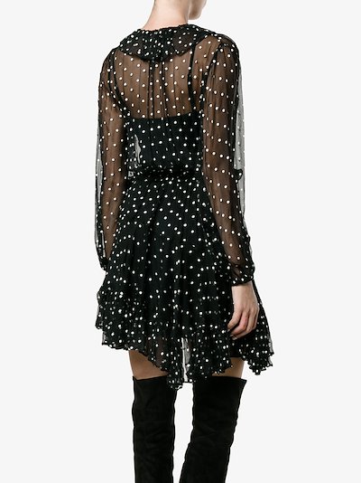 Zimmermann polka dot wrap dress | Browns
