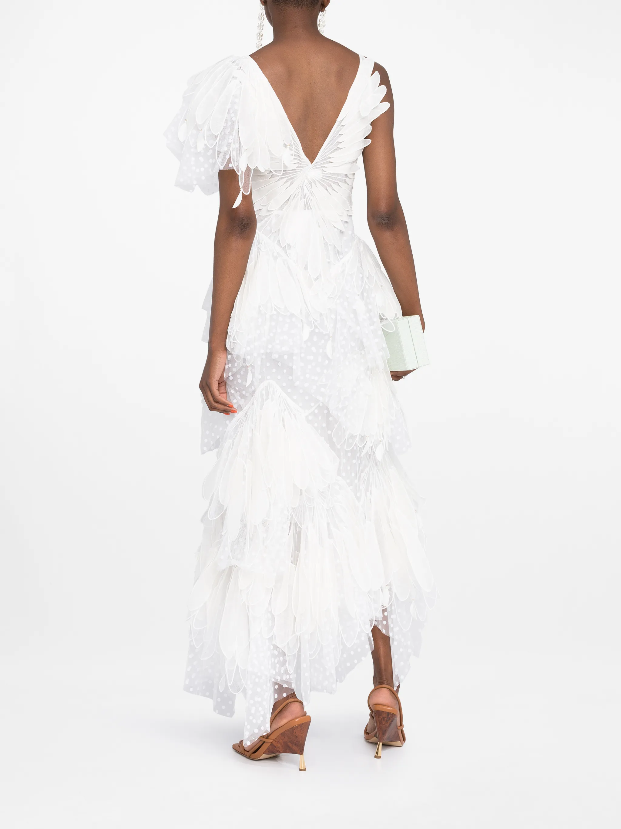 Rhythmic Fluted gown ZIMMERMANN