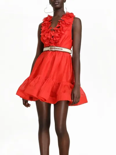 zimmermann ruffle dress