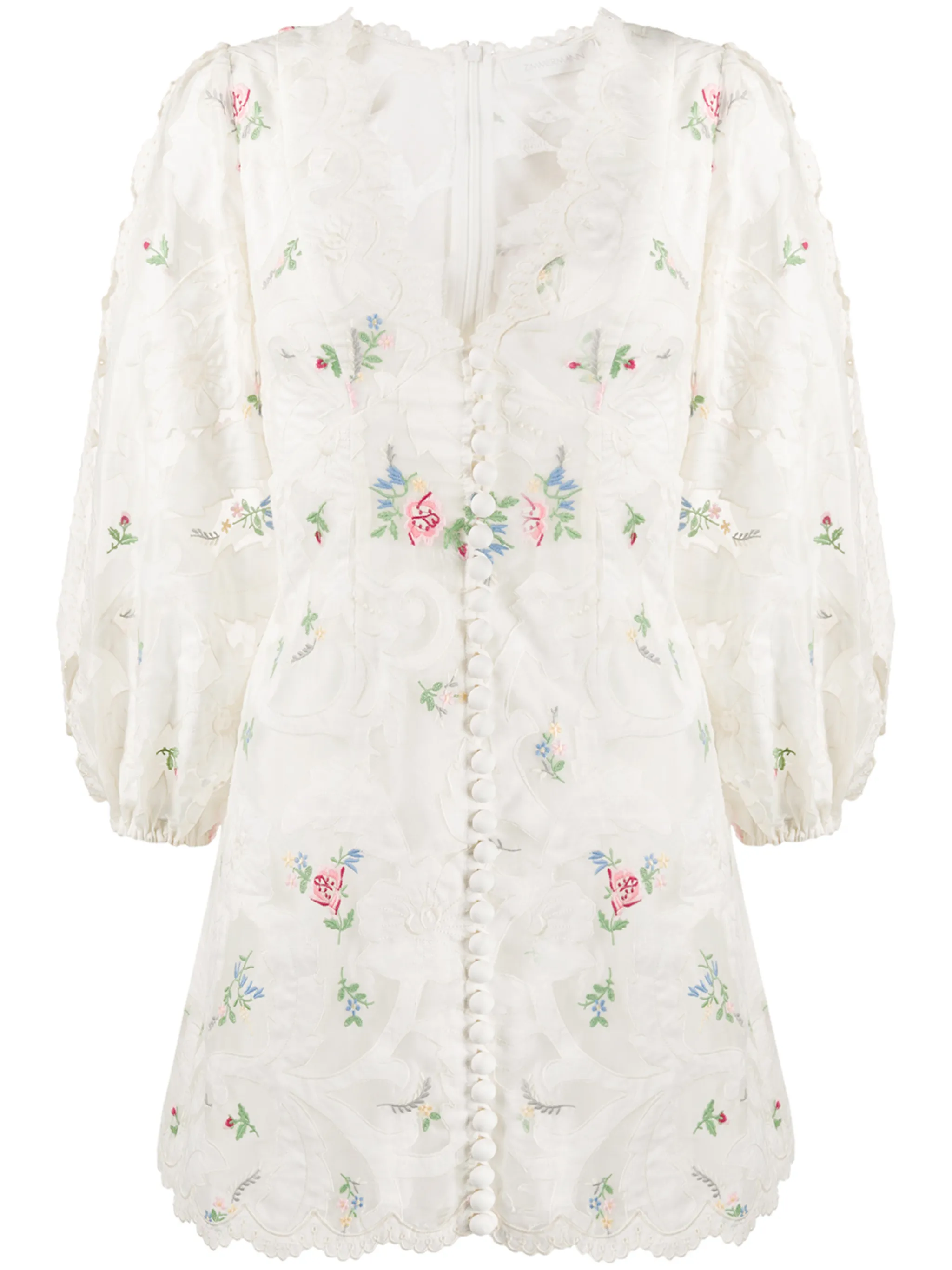 格安SALEスタート！ Zinnia ZIMMERMANN scallop FR Eraldo.com | dress mini ワンピース